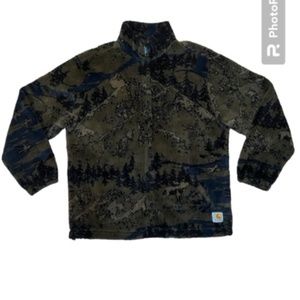 Carhartt WIP High Plains Liner Jacket Jacquard/Cypress Size XL